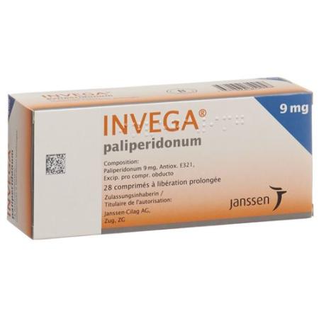 Invega Ret Tabl 9 mg 28 pcs - PrimeCare Global