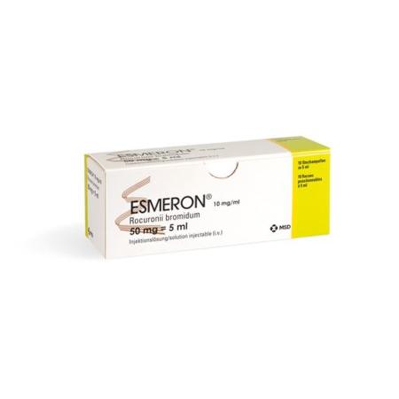Esmeron Inj L&ouml;s 50mg/5ml 10 vials 5ml - PrimeCare Global