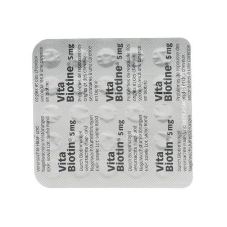 Vita Biotin Tabl 5 mg 100 pcs - PrimeCare Global
