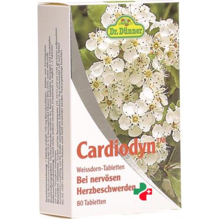 Cardiodyn Weissdorn 80 tablets - PrimeCare Global
