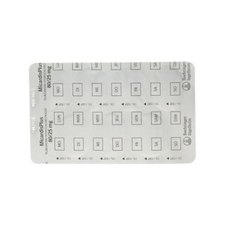 MicardisPlus Tabl 80/25 mg 98 pcs - PrimeCare Global