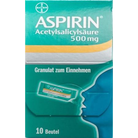 Aspirin Gran 500 mg Btl 10 pcs - PrimeCare Global