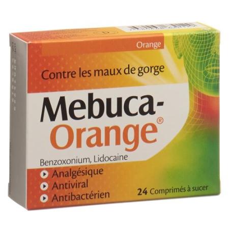 Mebuca Orange Lozenges 24 pcs - PrimeCare Global