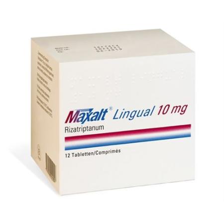 Maxalt Lingual Tabl 10 mg 12 pcs - PrimeCare Global