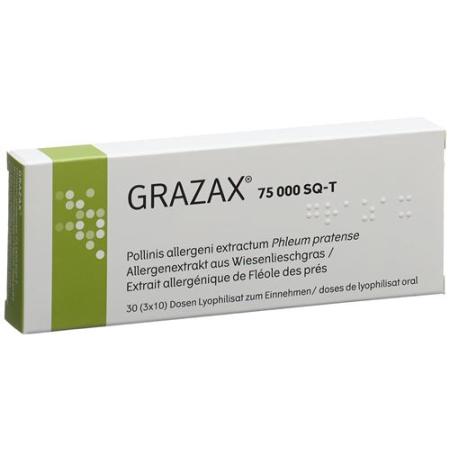 Grazax Oral Lyophilisate 75000 SQ-T 30 x 1 Dos - PrimeCare Global