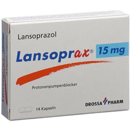 Lansoprax Capsules 15 mg 14 pcs - PrimeCare Global