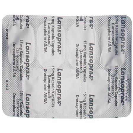 Lansoprax Kaps 15 mg 28 pcs - PrimeCare Global