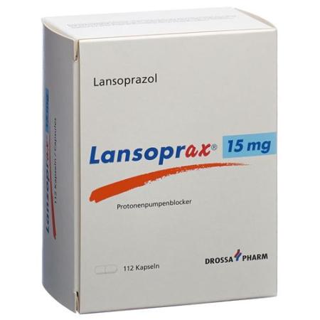 Lansoprax Kaps 15 mg 112 pcs - PrimeCare Global