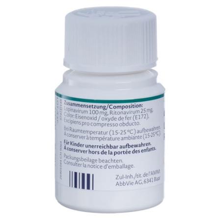 Kaletra Filmtablet 100mg/25mg Bottle 60 pcs - PrimeCare Global