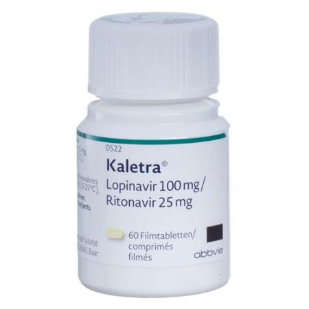 Kaletra Filmtablet 100mg/25mg Bottle 60 pcs - PrimeCare Global