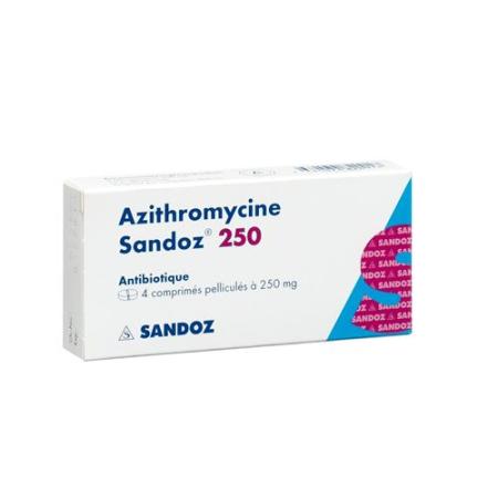 Azithromycin Sandoz film tablets 250 mg 6 pcs - PrimeCare Global