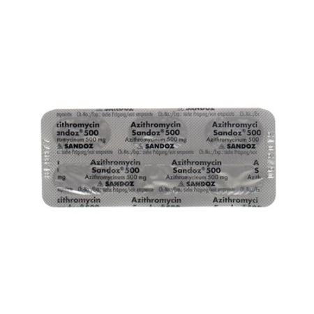 Azithromycin Sandoz film tablets 500 mg 3 pcs - PrimeCare Global