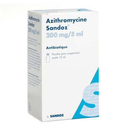 Azithromycin Sandoz Plv 200 mg/5ml for making a suspension - PrimeCare Global