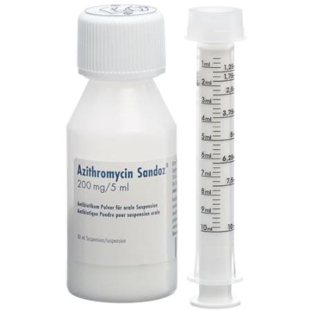 Azithromycin Sandoz Plv 200 mg/5ml for making a suspension - PrimeCare Global