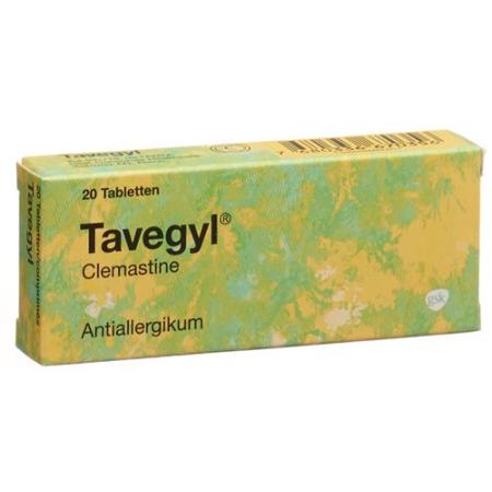 Tavegyl 1 mg 20 tablets - PrimeCare Global
