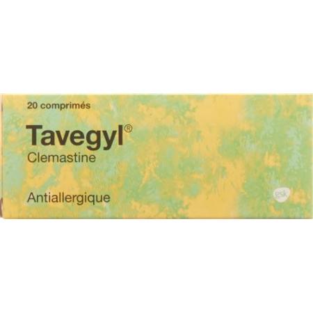 Tavegyl 1 mg 20 tablets - PrimeCare Global