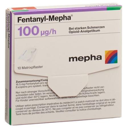 Fentanyl-Mepha Matrixpfl 100 mcg/h 5 pcs - PrimeCare Global