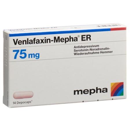 Venlafaxine-Mepha ER Depocaps 75 mg 98 pcs - PrimeCare Global