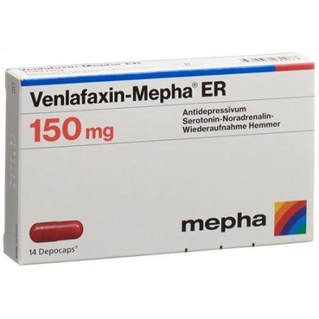 Venlafaxine-Mepha ER Depocaps 150 mg 14 pcs - PrimeCare Global