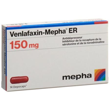 Venlafaxine-Mepha ER Depocaps 150 mg 14 pcs - PrimeCare Global