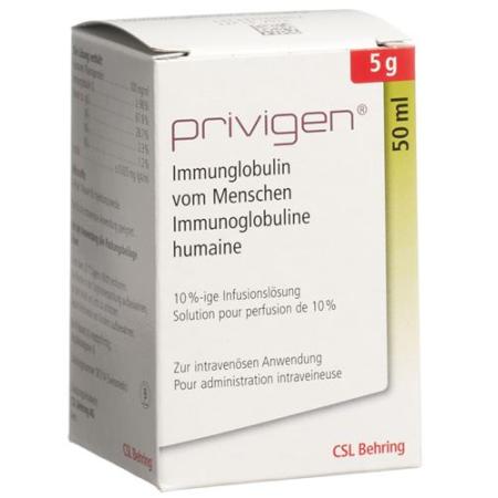 Privigen Inf Loes 5 g/50ml i.v. flow 50 ml - PrimeCare Global