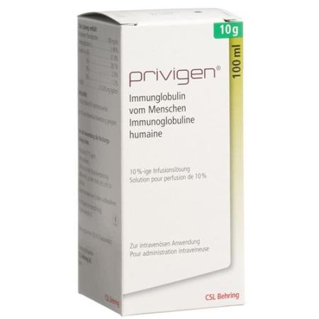 Privigen Inf Loes 10 g/100ml i.v. flow 100 ml - PrimeCare Global