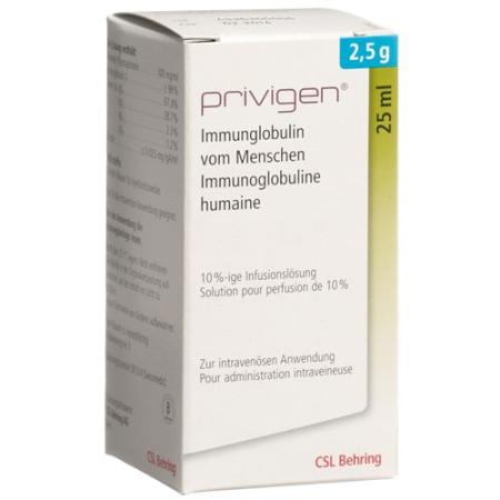 Privigen Inf Loes 2.5 g/25ml i.v. flow 25 ml - PrimeCare Global