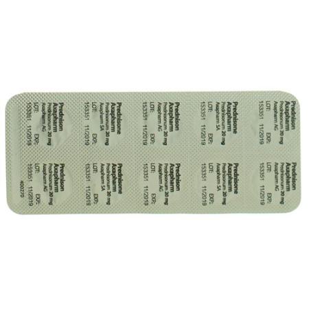 Prednisone Axapharm Tabl 20 mg 100 pcs - PrimeCare Global