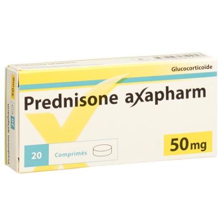 Prednisone Axapharm Tabl 50 mg 20 pcs - PrimeCare Global