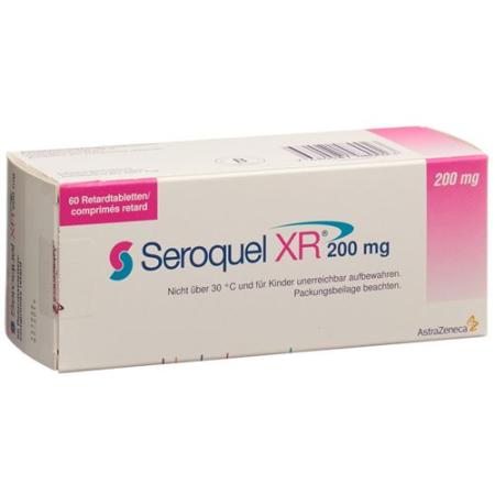 Seroquel XR Ret Tabl 200 mg 100 pcs - PrimeCare Global