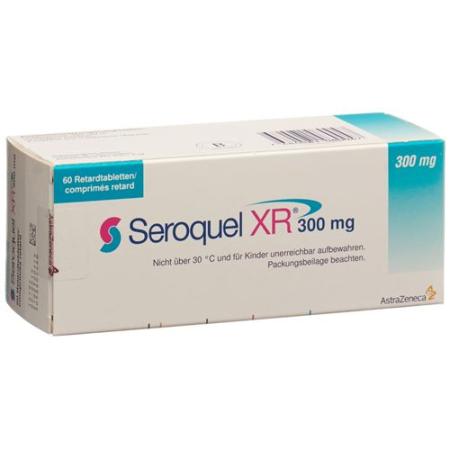 Seroquel XR Ret Tabl 300 mg 60 pcs - PrimeCare Global