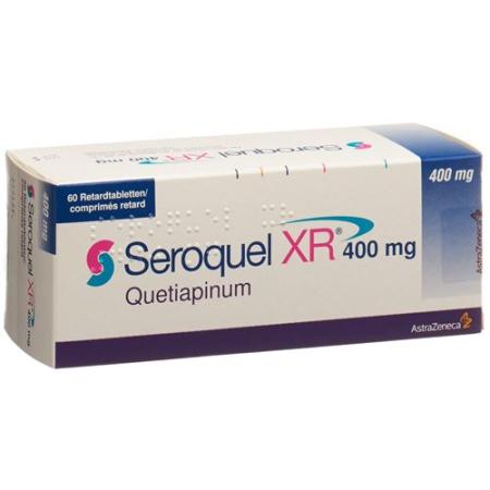 Seroquel XR Ret Tabl 400 mg 60 pcs - PrimeCare Global