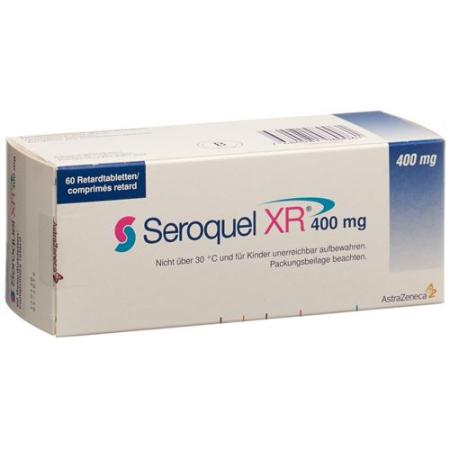 Seroquel XR Ret Tabl 400 mg 100 pcs - PrimeCare Global