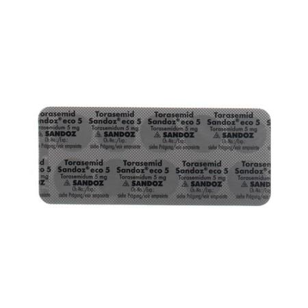 Torasemide Sandoz eco Tabl 5 mg 20 pcs - PrimeCare Global