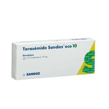 Torasemide Sandoz eco Tabl 10 mg 20 pcs - PrimeCare Global