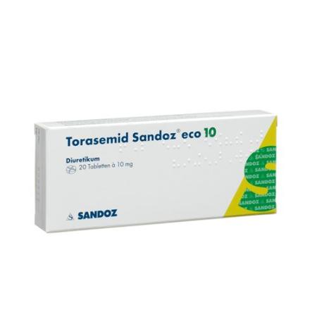 Torasemide Sandoz eco Tabl 10 mg 100 pcs - PrimeCare Global