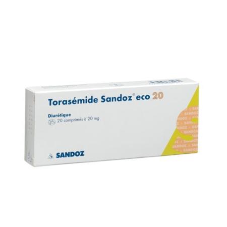 Torasemide Sandoz eco Tabl 20 mg 20 pcs - PrimeCare Global