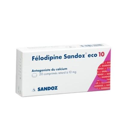Felodipine Sandoz eco Ret Tabl 10 mg 100 pcs - PrimeCare Global
