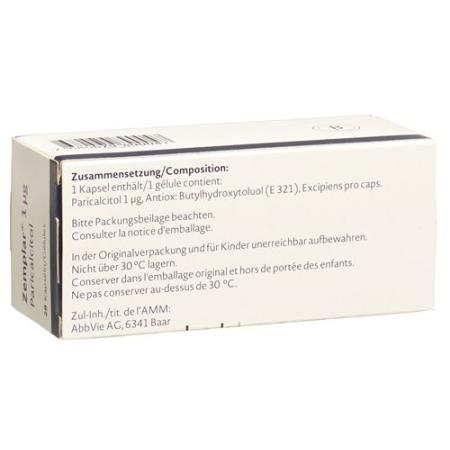 Zemplar Kaps 1 mcg 28 pcs - PrimeCare Global
