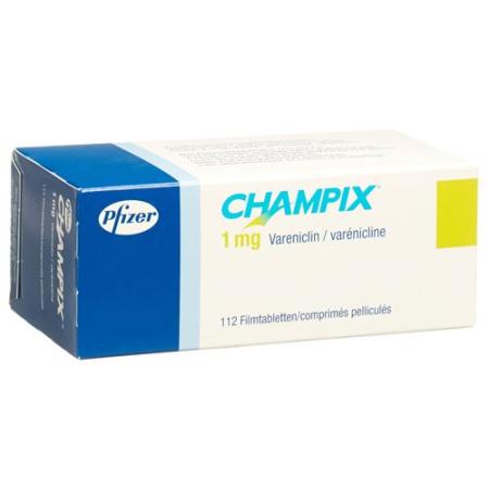 Champix film tablets 1 mg 112 pcs - PrimeCare Global