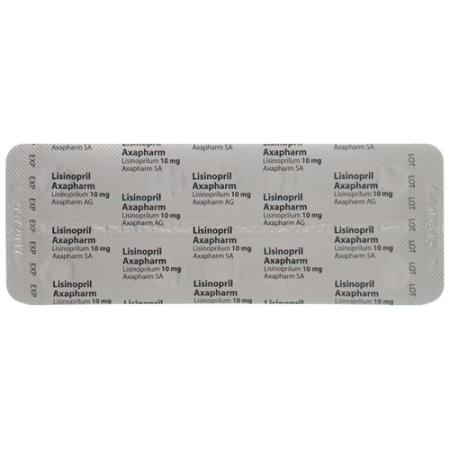 Lisinopril Axapharm 10 mg 30 pcs - PrimeCare Global