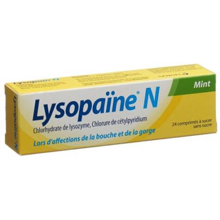 Lysopain N lozenges 24 pcs - PrimeCare Global
