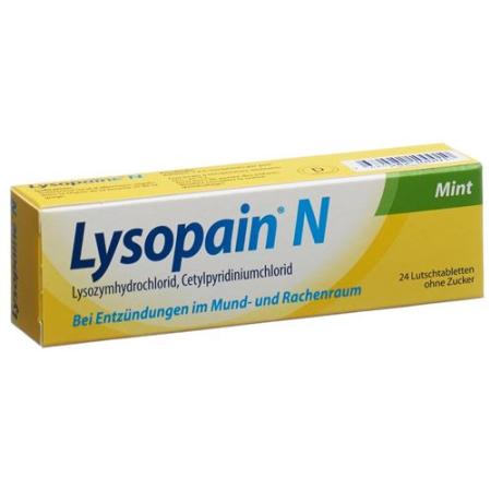 Lysopain N lozenges 24 pcs - PrimeCare Global
