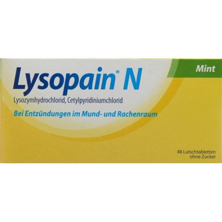 Lysopain N lozenges 48 pcs - PrimeCare Global