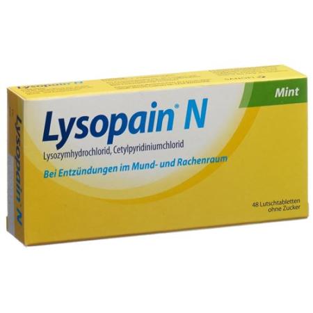 Lysopain N lozenges 48 pcs - PrimeCare Global