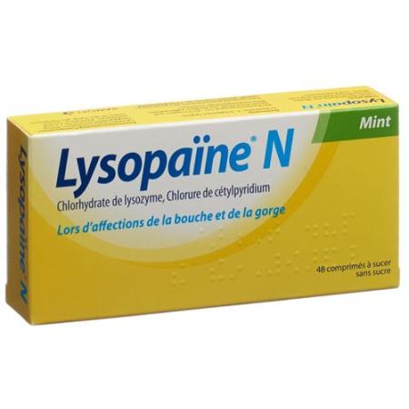 Lysopain N lozenges 48 pcs - PrimeCare Global