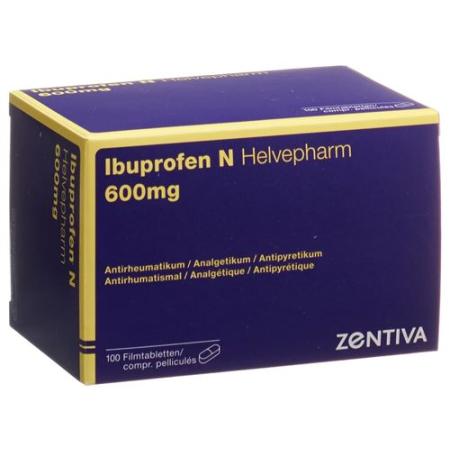 Ibuprofen N Helvepharm Filmtabl 600 mg 100 pcs - PrimeCare Global