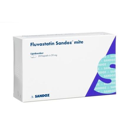 Fluvastatin Sandoz mite Kaps 20 mg 28 pcs - PrimeCare Global