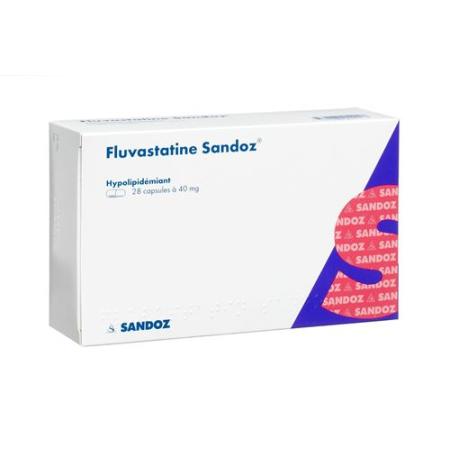 Fluvastatin Sandoz Kaps 40 mg 28 pcs - PrimeCare Global