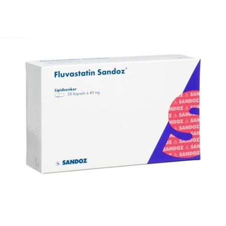 Fluvastatin Sandoz Kaps 40 mg 28 pcs - PrimeCare Global